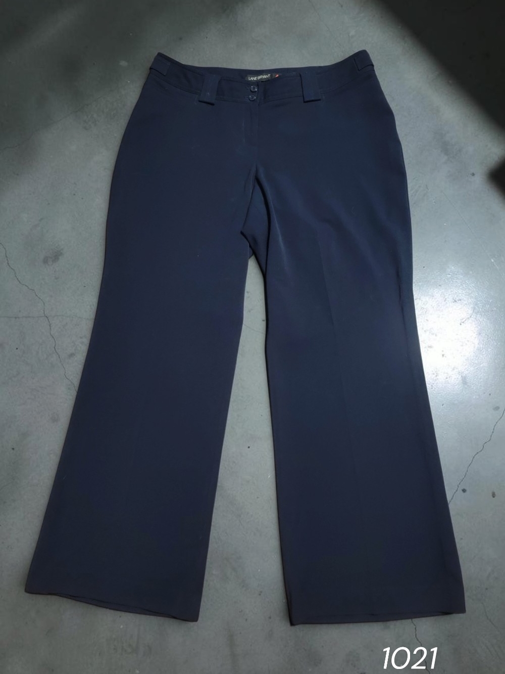 LANE BRYANT - 2X Blue Black Wide-Leg Women's Pants
